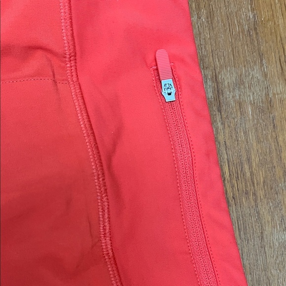 Lululemon PACE RIVAL SKIRT/SKORT-WARM CORAL/Red Size 4 - Picture 6 of 7